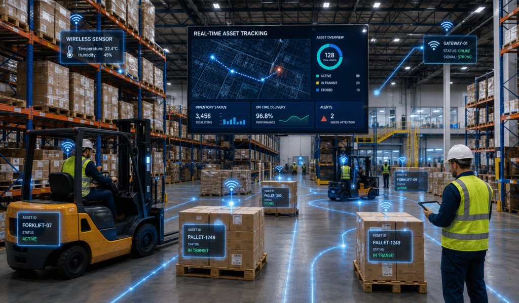 Work Better with Real Time Asset Tracking